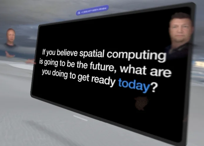 If you believe spatial computing is the future, what are you doing to get ready today?